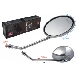 R + R mirrors for motorcycle (thread diameter 10mm) with homologation R + R mirrors for motorcycle (thread diameter 10mm) with homologation