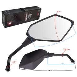 Mirrors L + R (thread diameter 10mm) Yamaha