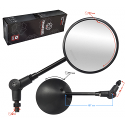 Mirrors R+R (thread diameter 10 mm) motorcycle