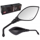 R + R Mirrors, black (thread diameter 10mm) for moped - MRT 1106 with homologation R + R Mirrors, black (thread diameter 10mm) for moped - MRT 1106 with homologation