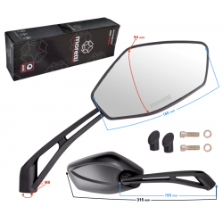 R + R mirrors for scooter (thread diameter 8mm) with homologation R + R mirrors for scooter (thread diameter 8mm) with homologation