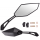 R + R mirrors (thread diameter 8mm) for scooter Falcon with homologation