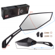 R + R mirrors (thread diameter 8mm) for scooter Falcon with homologation