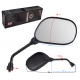 Mirrors L + R (thread diameter 8mm) for scooter GTR with homologation