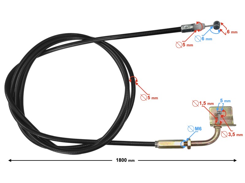 Seat lock cable Scalpel 50 Seat lock cable Scalpel 50