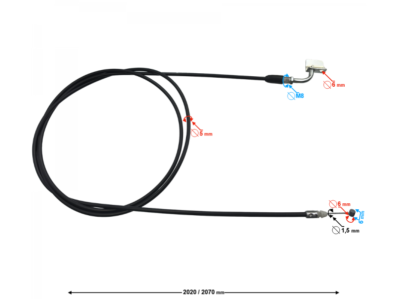 Seat cable Coral 50/125