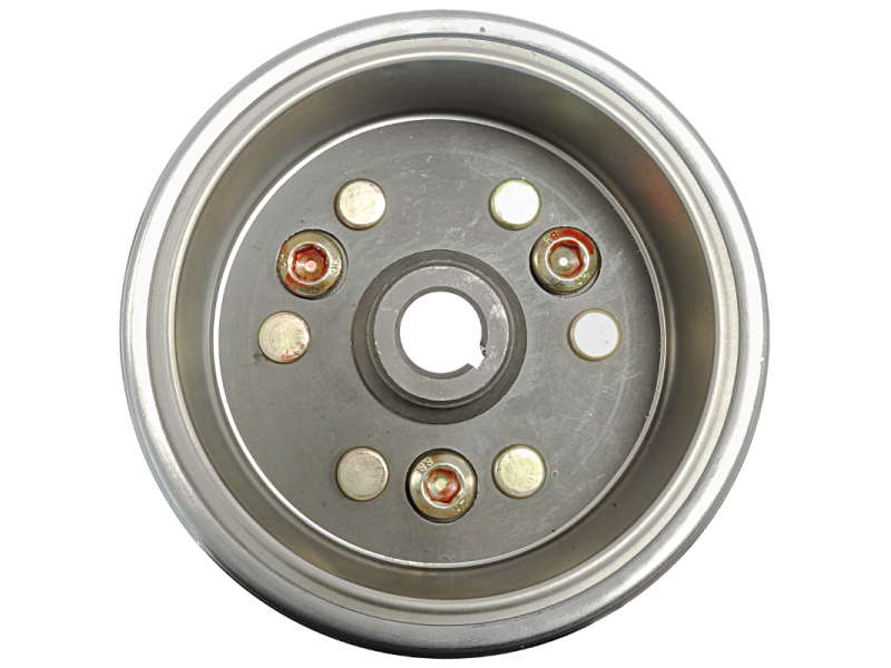 Magnetic rim for Moretti engine horizontal 154FMI, 125cc 4T, 4-speed manual, black