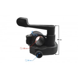 Gas grip for ATV 200/250cc, Plastic
