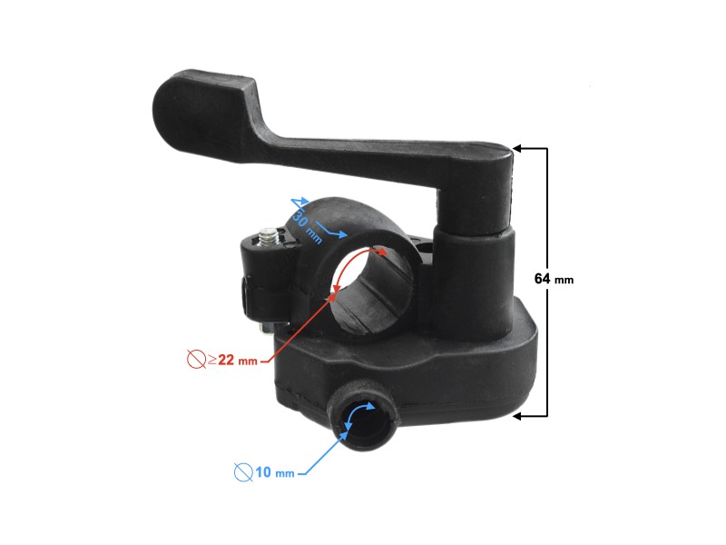 Gas grip for ATV 200/250cc, Plastic Gas grip for ATV 200/250cc, Plastic