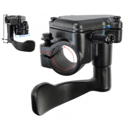 Throttle grip ATV Rocky 125