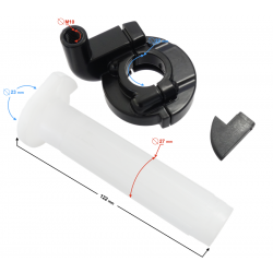 Gas grip right NXT 125/150/250