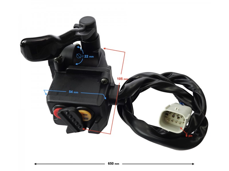Gas grip for Tactic 550