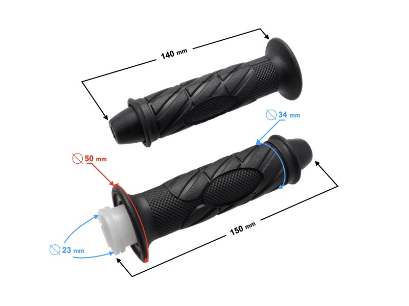 Left + right shifters set MR60 Left + right shifters set MR60