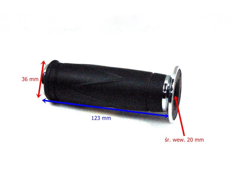 Left grip for GTR scooter