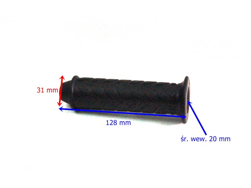 Left grip for Rocky scooter