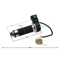 Right grip with cruise control Energy Right grip with cruise control Energy
