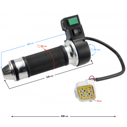 Gas grip E-MAX ONE