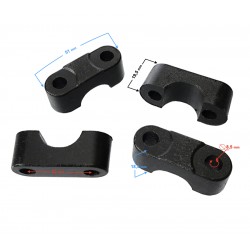 Steering wheel mounting for Tactic 550