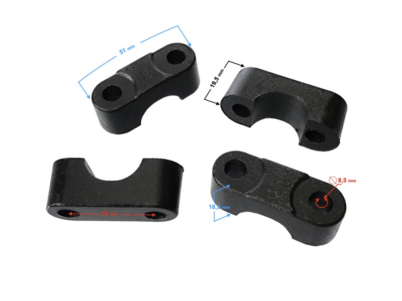 Steering wheel mounting for Tactic 550