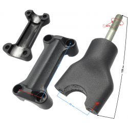 Handlebar mount VOGE 300 AC Handlebar mount VOGE 300 AC