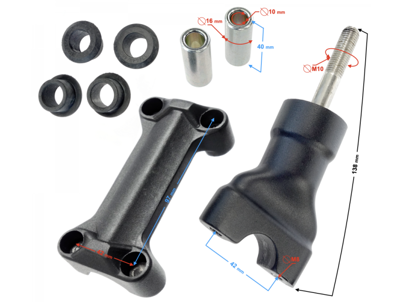 Handlebar mount VOGE 125R
