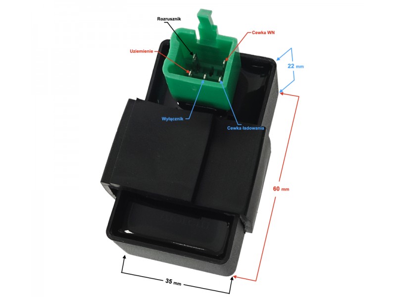 Ignition module for ATV110 5 pins