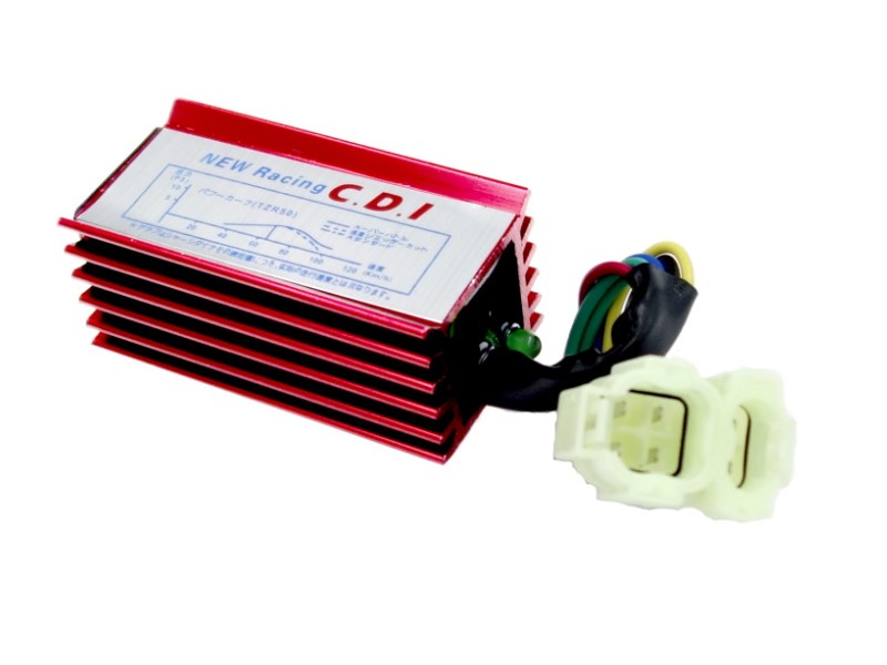 ignition module for scooter - red tunning (option 2 )