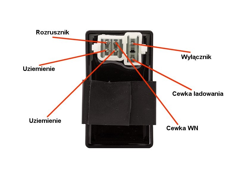 Ignition module for motorcycle 125
