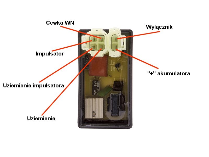Ignition module for Kymco 2T scooter