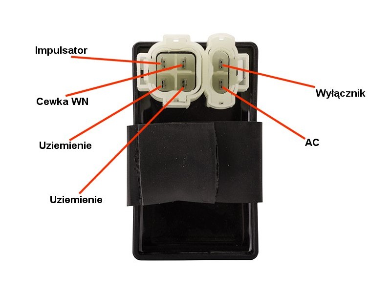 Ignition module for scooter 50cc 4T different models