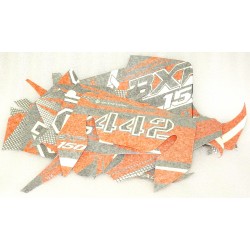 Stickers set Orange BXF 150