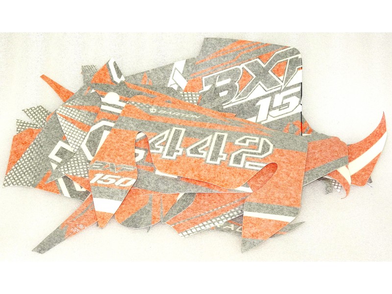 Stickers set Orange BXF 150