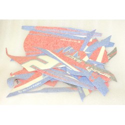 Stickers set red-blue BXF 150
