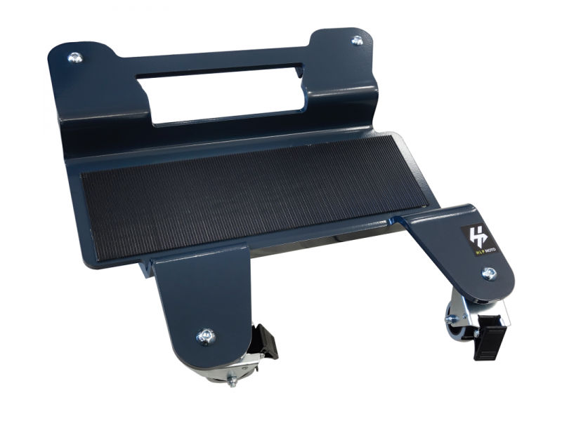 Motorcycle trolley with centre stand
