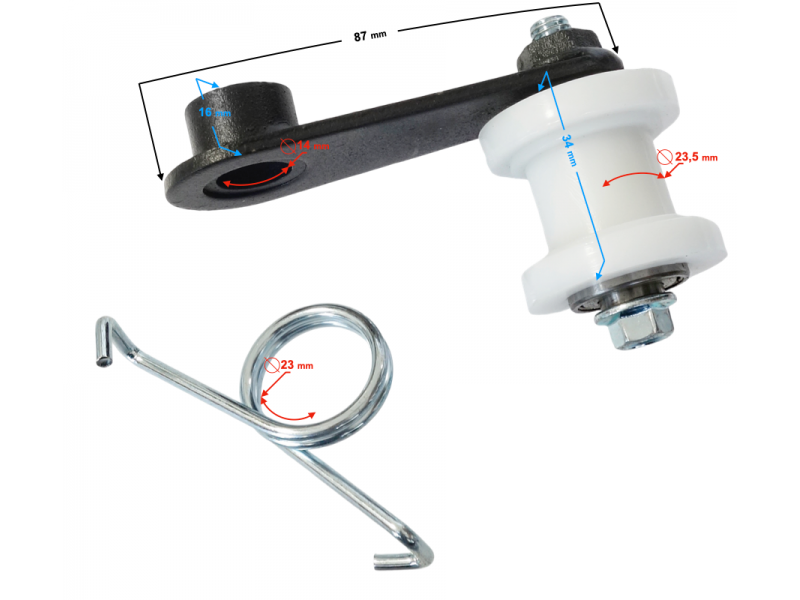 Chain tensioner ATV Thor 125
