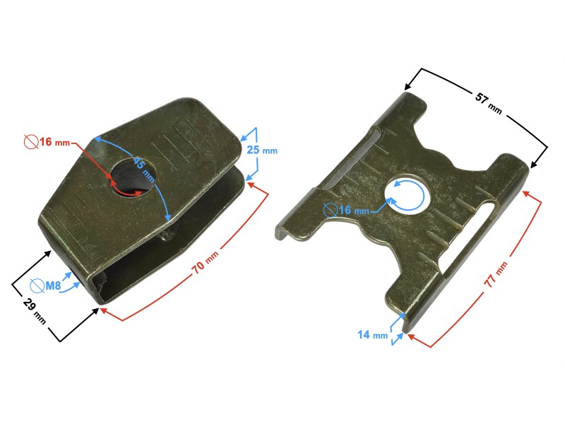 Chain tensioner for FR 2 moped