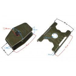 Chain tensioner for FR 2 moped
