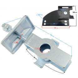 Chain tensioner right GT 125