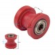Timing tensioner pulley for ATV, red