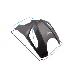 front cover for Tres scooter, black