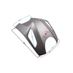 front cover for Tres scooter, silver