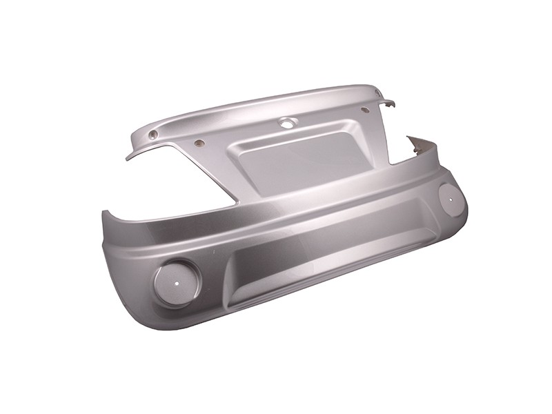 rear casing for Tres scooter, silver