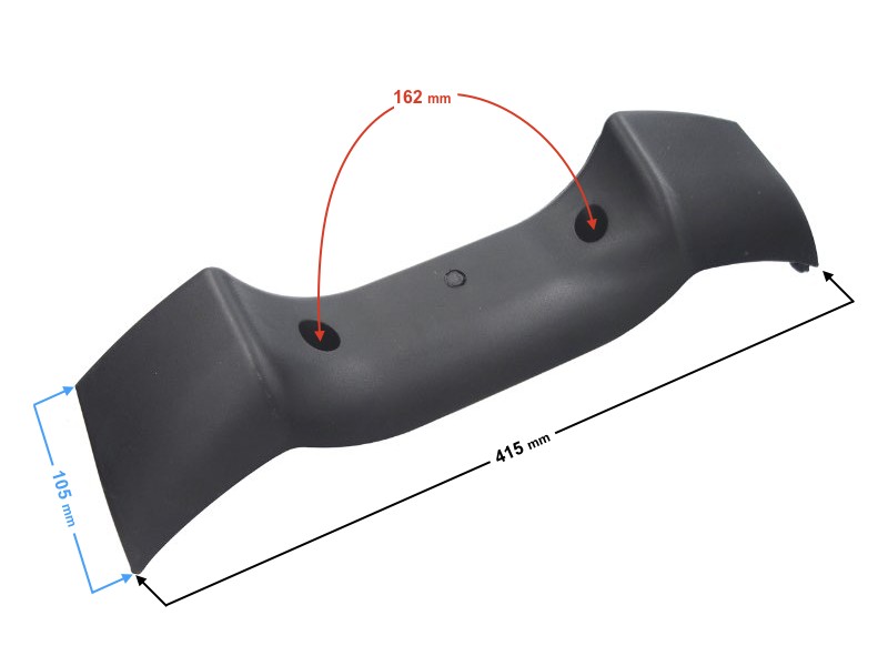 front bottom casing for Tres scooter