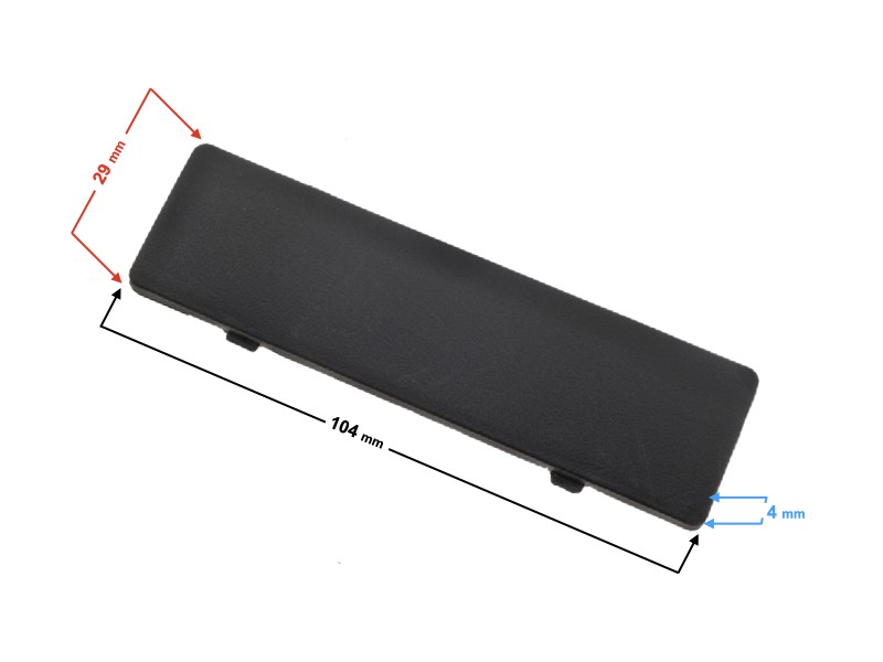 Frame number casing for Tres scooter