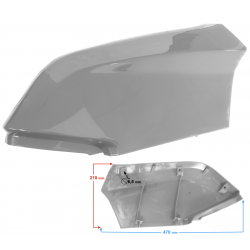 Fuel tank side Cover right, graphite Braver 300