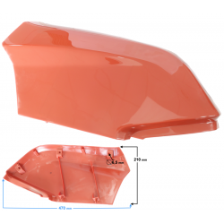Fuel tank side Cover left, red Braver 300