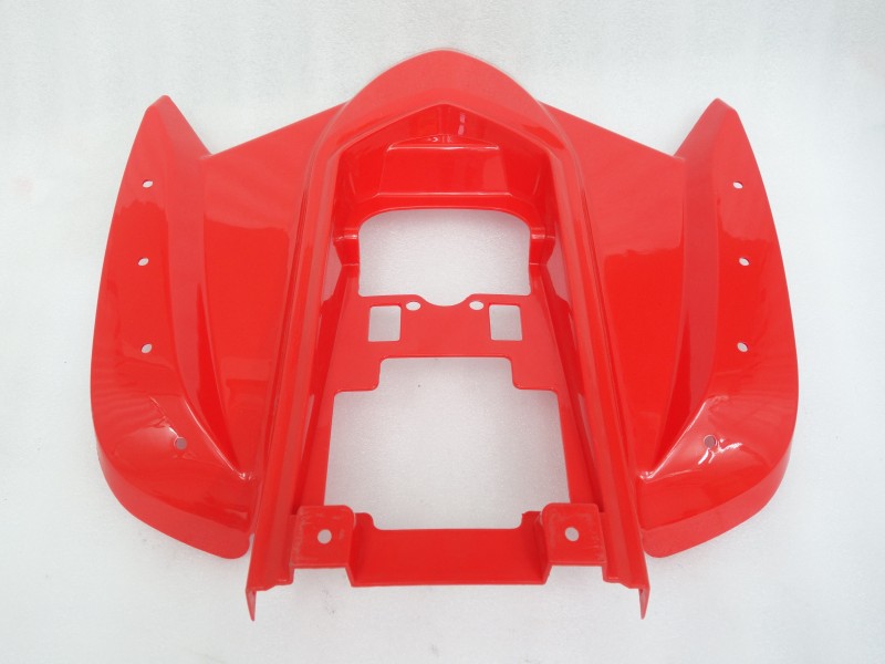 Rear housing ATV Rocky 125 red