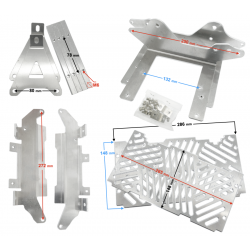 Radiator housing left+right metal NXT300 Radiator housing left+right metal NXT300