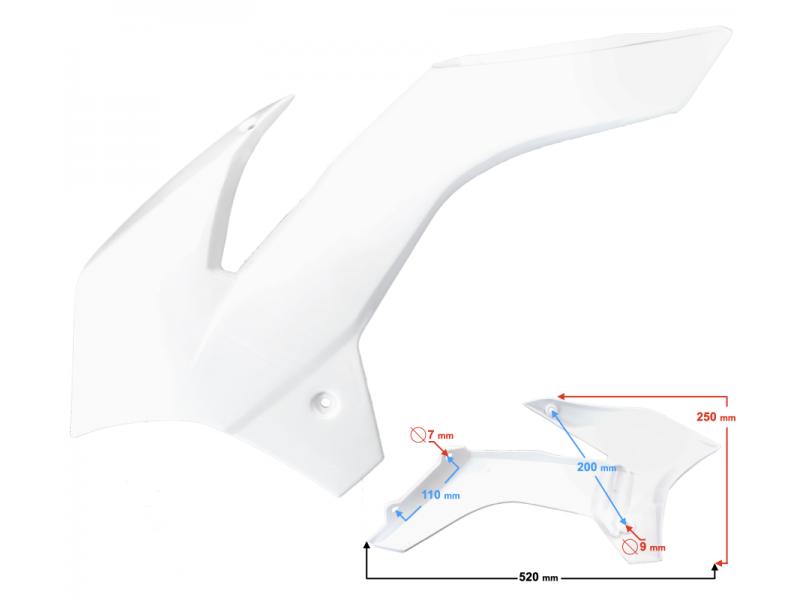 Front left housing NXT125