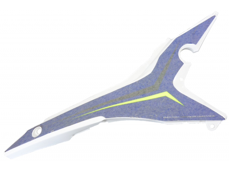 Upper Right Rear Housing NXT250/300 blue